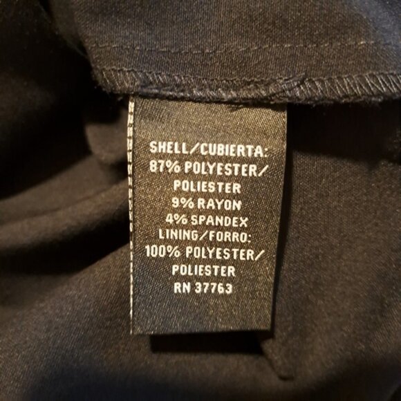 Rafaella Women 20W navy and teal shift style sleeveless dress, NWT - Picture 7 of 7